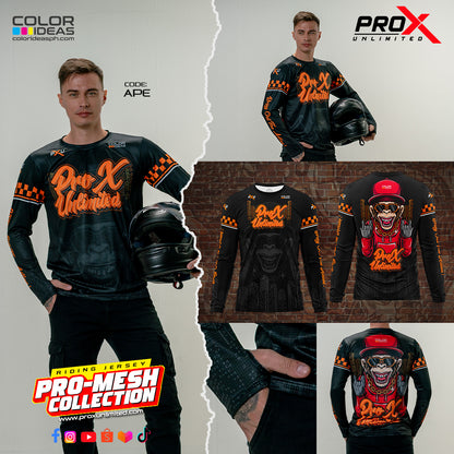 Ape - Riding Jersey - COLOR IDEAS Apparel | Pro X Unlimited