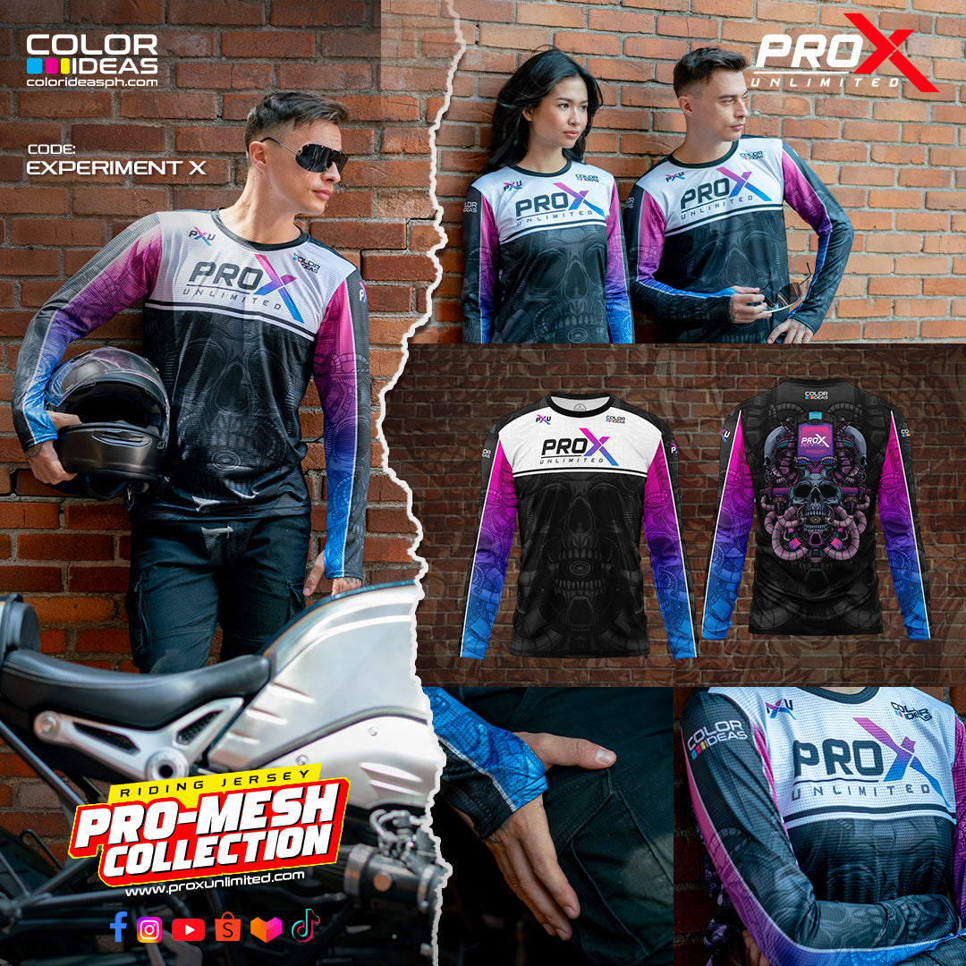 Experiment X - Riding Jersey - COLOR IDEAS Apparel | Pro X Unlimited
